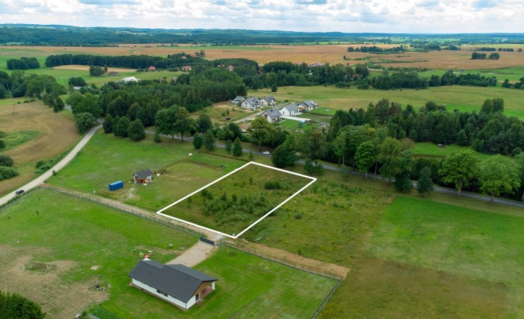 działka na sprzedaż - Lidzbark Warmiński (gw), Lauda
