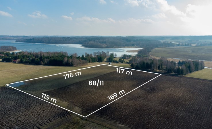 działka na sprzedaż - Jeziorany (gw), Piszewo