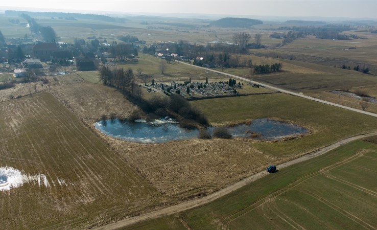działka na sprzedaż - Jeziorany (gw), Franknowo