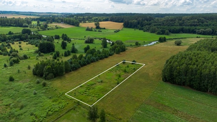 Działka na sprzedaż Smolajny 3000 m2 rzeka Łyna w 