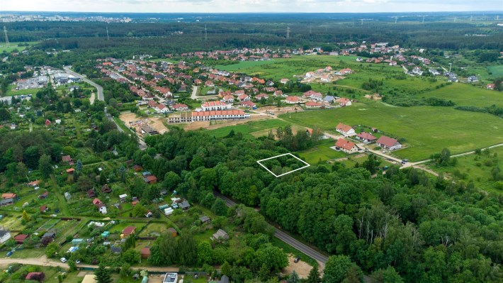 Działka na sprzedaż gmina Dywity Wadąg – ujęcie z 