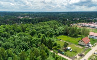 Widok z drona na Wadąg i okolice Olsztyna – działk