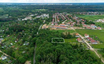Widok z drona na Wadąg - działka budowlana 3 km od
