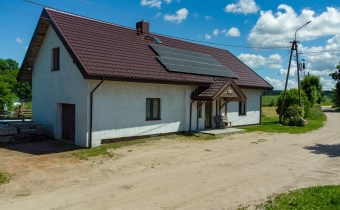 Dom na sprzedaż gmina Dobre Miasto – widok od stro