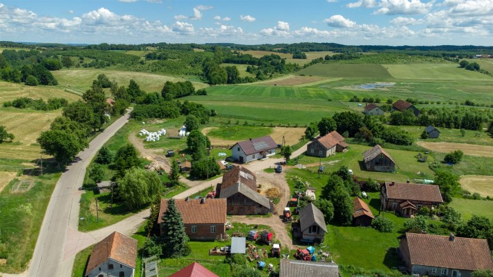 Lokalizacja domu w Orzechowie – gmina Dobre Miasto