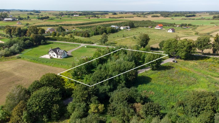 Działka pod budowę domu w gminie Dobre Miasto na W